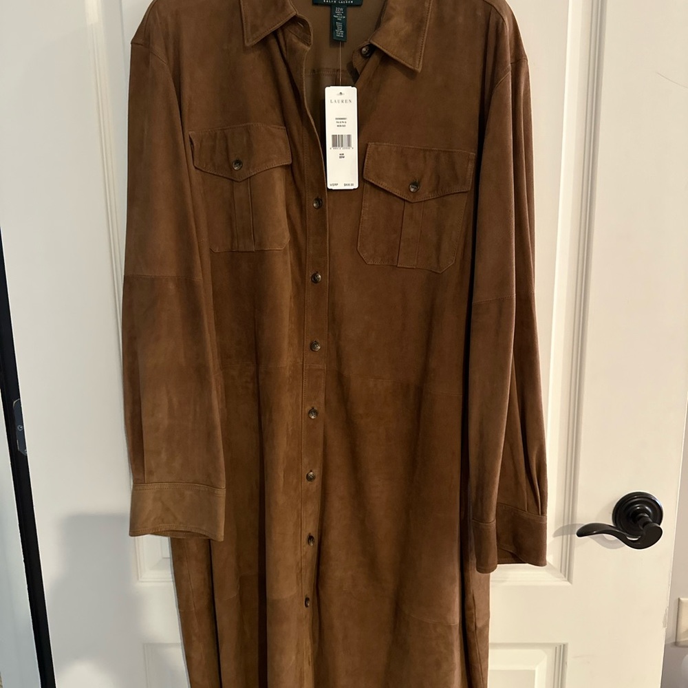 Ralph Lauren Suede Dress